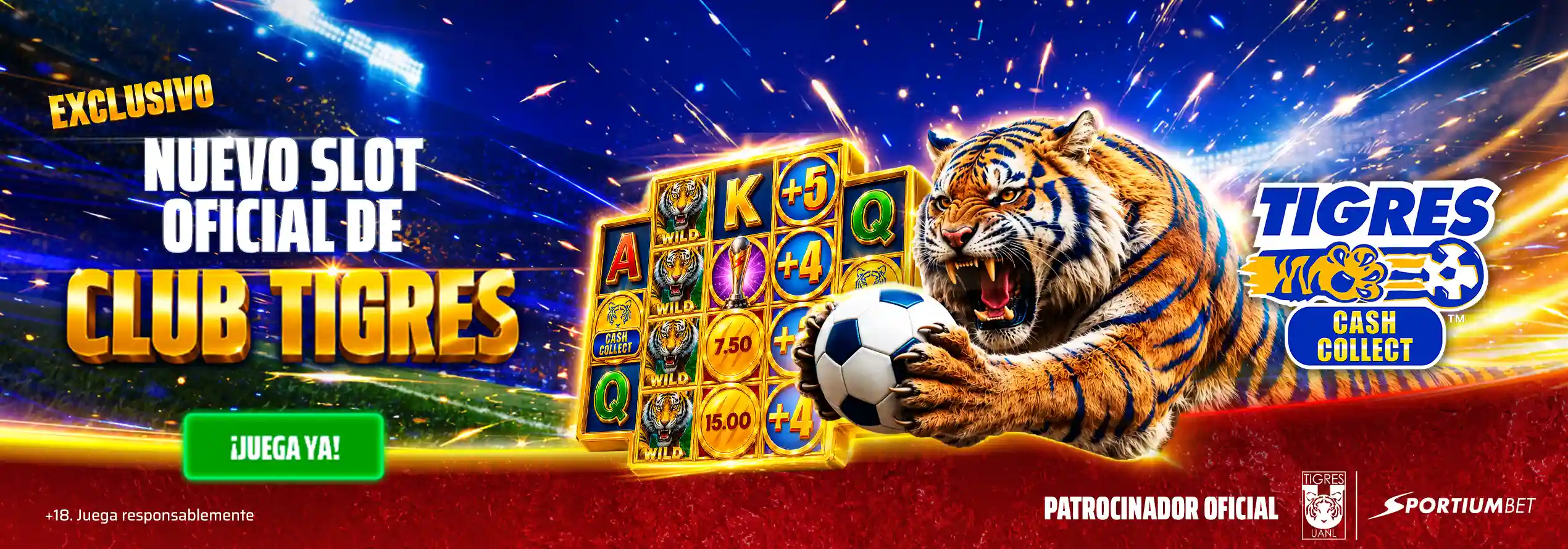 Slots Tigres UANL